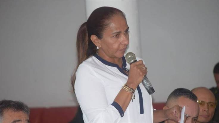 Maida Balseiro López, alcaldesa de San Onofre, ha ignorado dos peticiones de información de la JEP, sin explicación alguna. Foto: Alcaldía de San Onofre