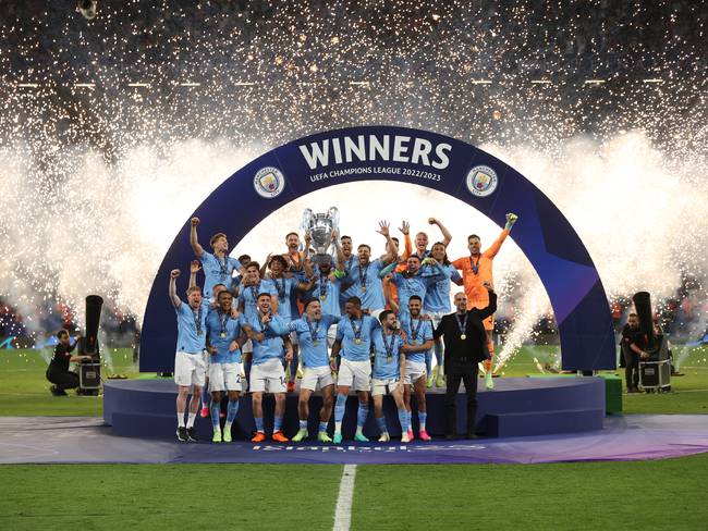 Manchester City salió campeón de la Champions League. (Photo by Ali Atmaca/Anadolu Agency via Getty Images)