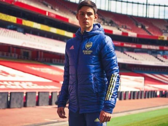 El arquero del Arsenal que sueña con jugar en la Selección Colombia