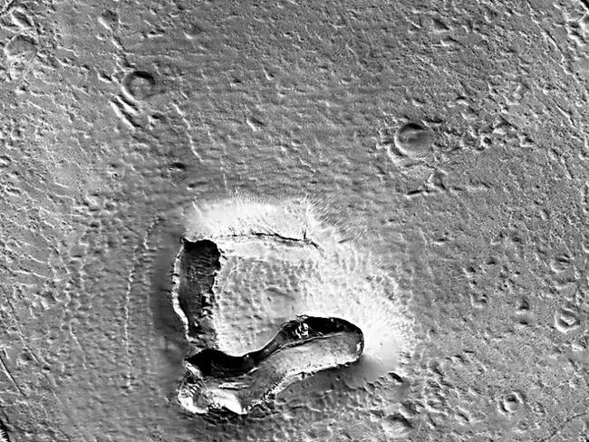 Una cara de oso en MarteNASA/JPL-CALTECH/UARIZONA
26/1/2023