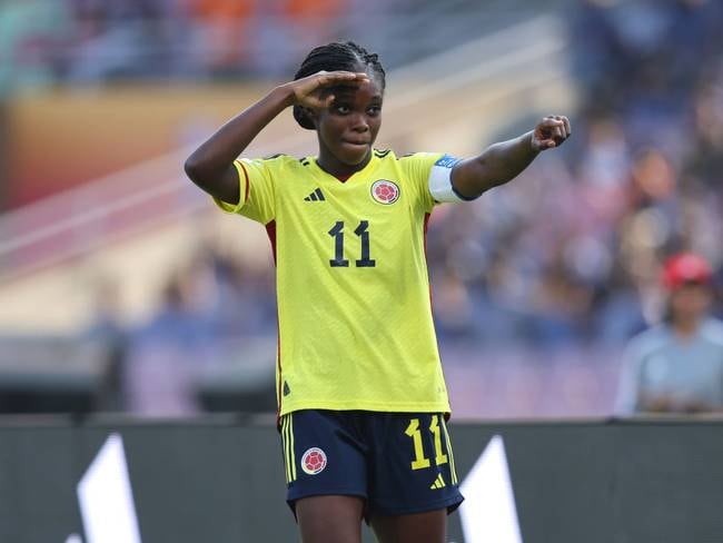 Linda Caicedo, figura de la Selección Colombia Femenina. (Photo by Joern Pollex - FIFA/FIFA via Getty Images)