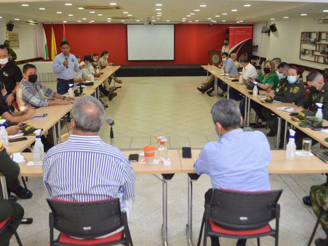 En el encuentro participaron autoridades de los municipios de Neiva y Palermo.