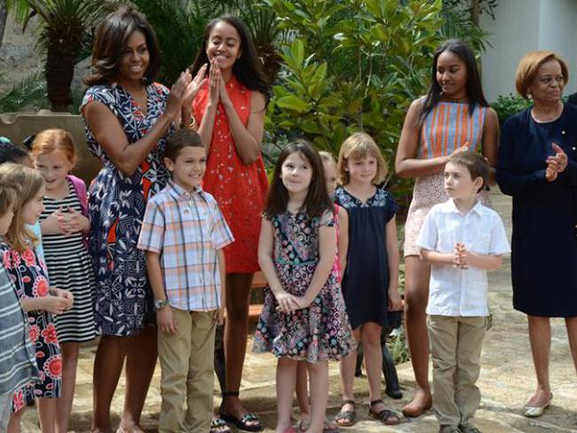 [En Fotos] La esposa e hijas de Barack Obama dejan ver su lado humano en Cuba