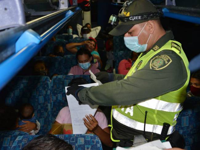 Migrantes fueron devueltos en operativo vía Cúcuta