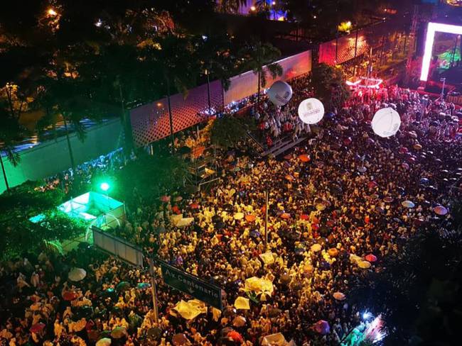 35 mil personas estuvieron en el concierto inaugural de Feria en Medellín
