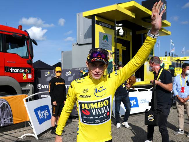 Jonas Vingegaard, virtual ganador del Tour de Francia (Photo by David Ramos/Getty Images)