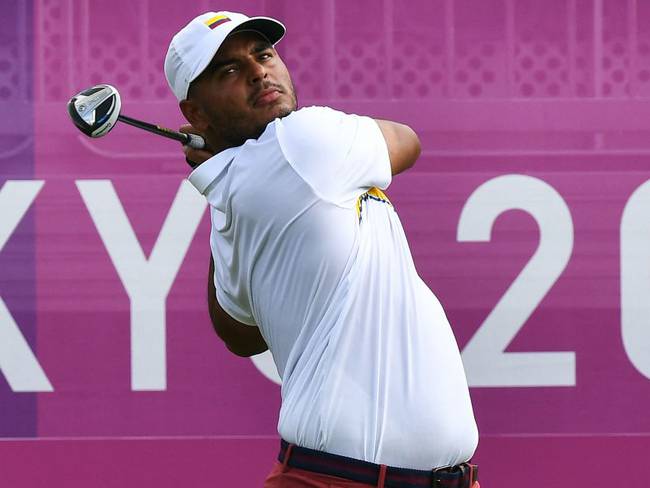 Juan Sebastián Muñoz, golfista colombiano que está cerca de una medalla en Tokio 2020