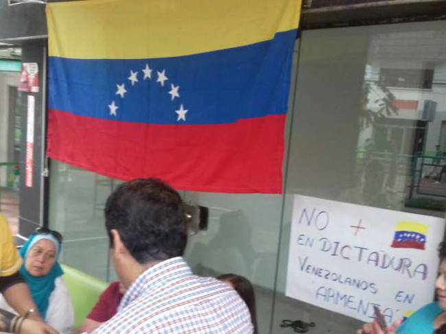 Venezolanos radicados en Armenia piden respeto e inclusión