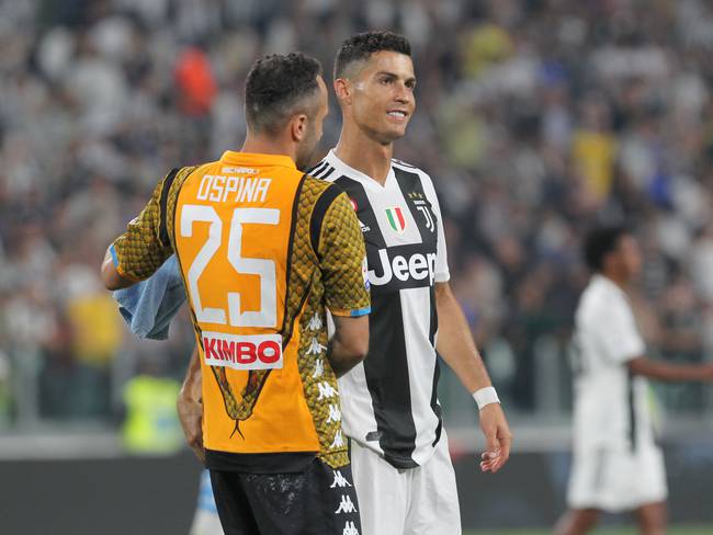Cristiano Ronaldo y David Ospina