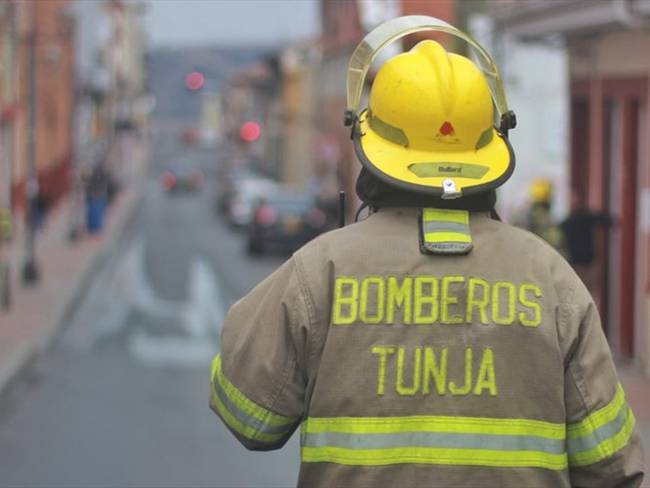 Son 50 los municipios con alerta roja en Boyacá por incendios forestales. Foto: Bomberos Tunja
