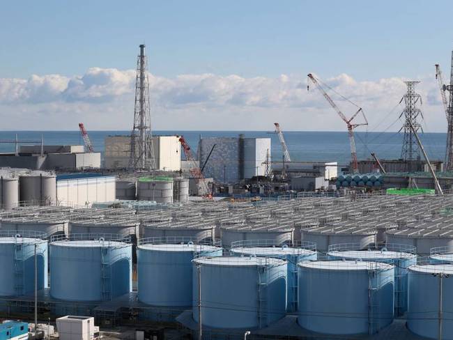 Planta de tratamiento de aguas contaminadas con radiación en Japón.           Foto: Getty 