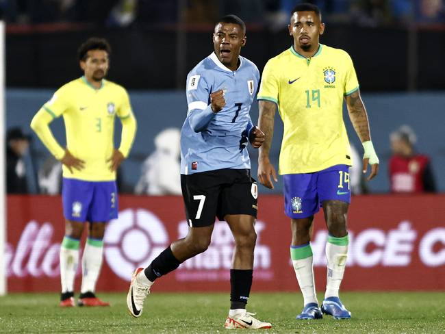 Colombia y su primer partido en el Mundial, perdió con Uruguay