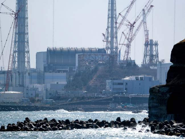 Fukushima prefecture on March 10, 2021, on the eve of the 10th anniversary of the 9.0-magnitude earthquake which triggered a tsunami and nuclear disaster which killed over 18,000 people. (Photo by Kazuhiro NOGI / AFP) (Photo by KAZUHIRO NOGI/AFP via Getty Images)