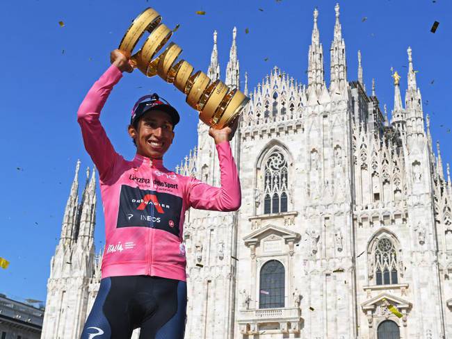 Egan Bernal ganador del Giro de Italia en 2021