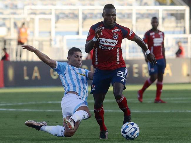 Magallanes e Independiente Medellín en el partido de ida de la fase 3 de la Copa Libertadores / EFE
