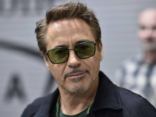 El actor Robert Downey Jr. recordado por su papel de Iron Man en el UCM
