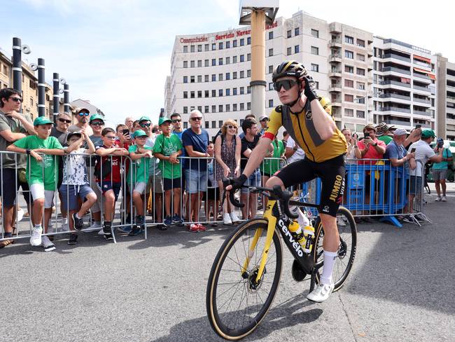 Jonas Vingegaard se quedó con la etapa 16 de la Vuelta a España. (Photo by Alexander Hassenstein/Getty Images)