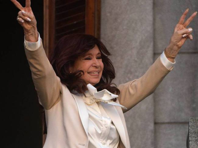 La vicepresidenta argentina Cristina Fernández de Kirchner.     Foto: Getty 
