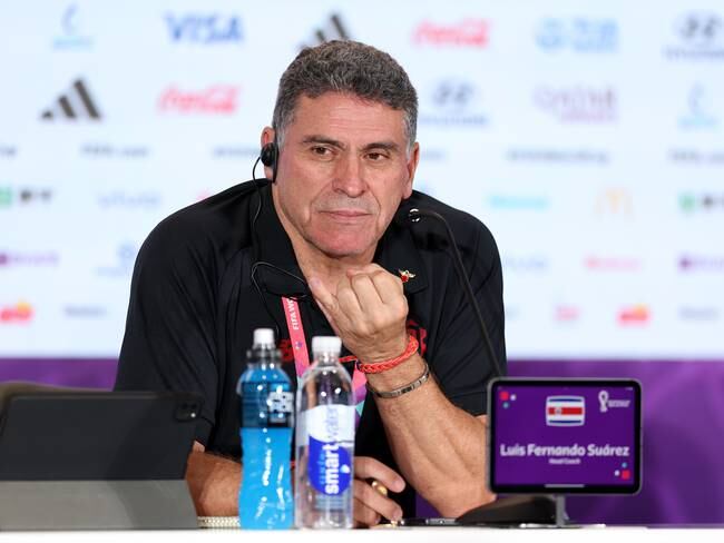 Luis Fernando Suárez, entrenador de Costa Rica. (Photo by Hector Vivas - FIFA/FIFA via Getty Images)