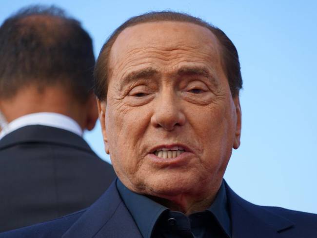 El ex primer ministro de Italia, Silvio Berlusconi.