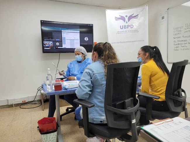 La UBPD realizó jornada de muestras biológicas en Medellín