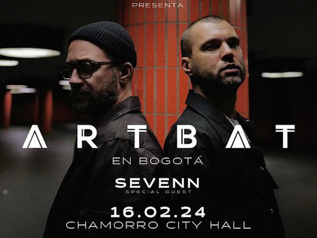 Artbat, el dúo ucraniano hará retumbar a toda  Bogotá
