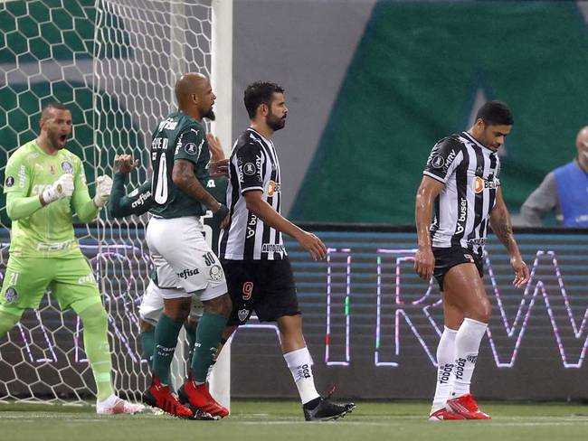 Palmeiras 0 - 0 Atlético Mineiro en Copa Libertadores 2021