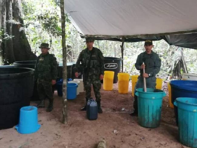 Ejército incautó más de 250 kilos de clorhidrato de cocaína en Guaviare