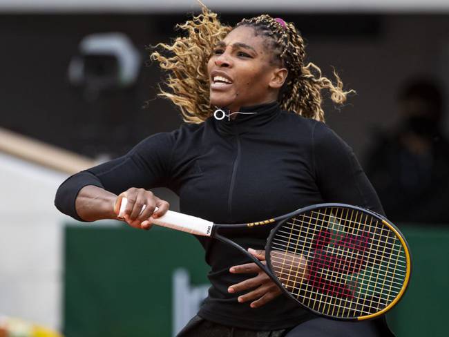 Serena Williams avanza a segunda ronda en Roland Garros