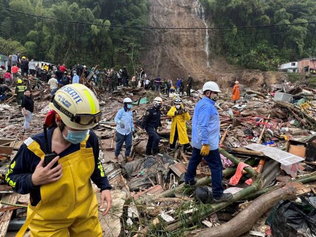 Derrumbe en Pereira: Confirman 5 nuevos desaparecidos por alud de tierra