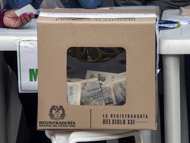 Imagen de referencia - Segunda vuelta de las elecciones en Colombia, 19 de junio de 2022. (Foto de Robert Bonet/NurPhoto vía Getty Images)