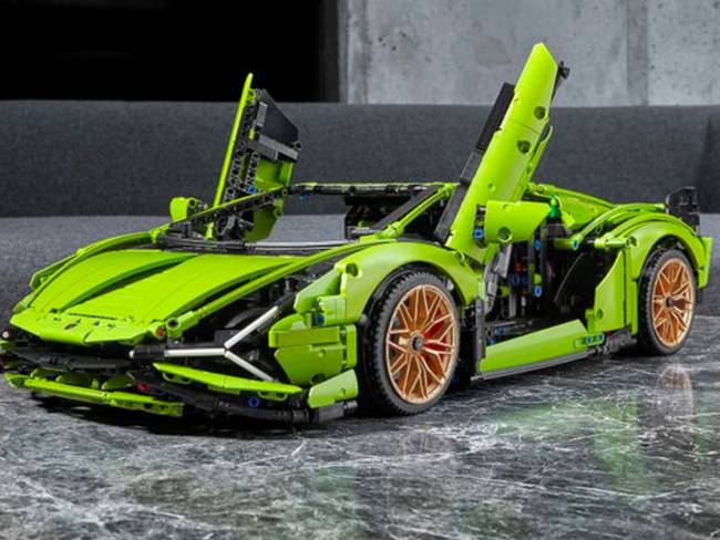 Conozca el Lamborghini Sián de Lego con 3.969 piezas