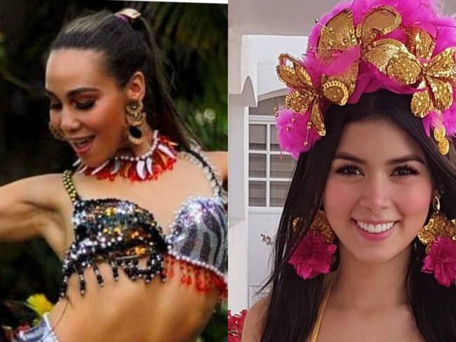 Entre Valetina Lapeira y Valeria Charris se escogerá la nueva reina del Carnaval de Barranquilla.
