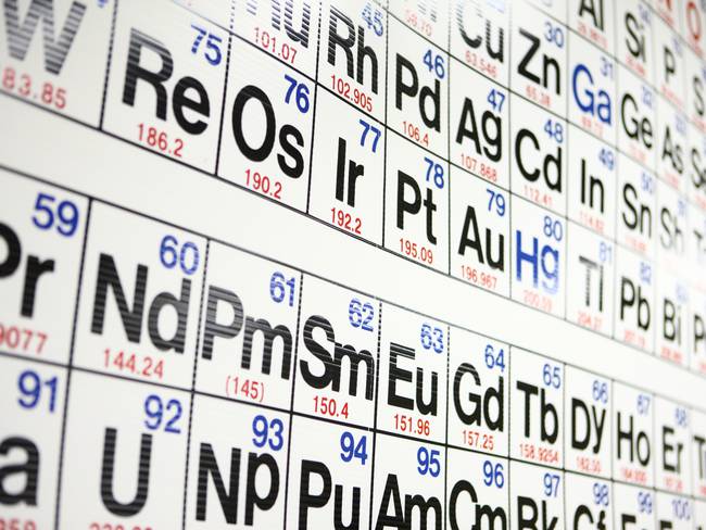 ¿Cuál es la única letra que no aparece en la tabla periódica? / Foto: Getty Images