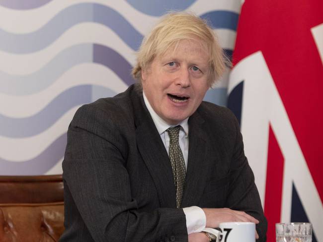 El primer ministro británico Boris Johnson 