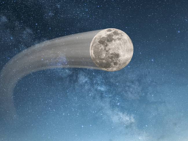 Fuerza misteriosa estaría formando agua en la luna. Foto: Getty Images