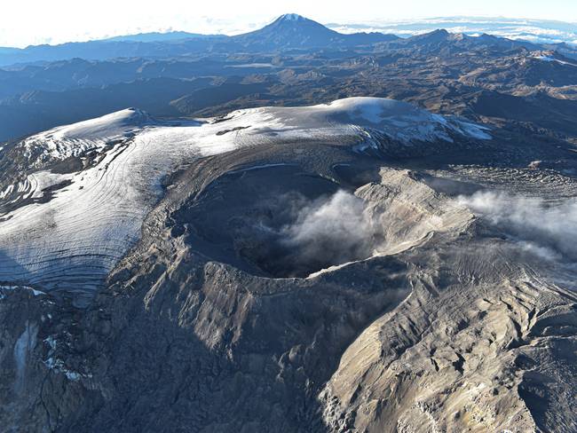 Volcán Nevado del Ruíz. Foto Cortesía SGC
