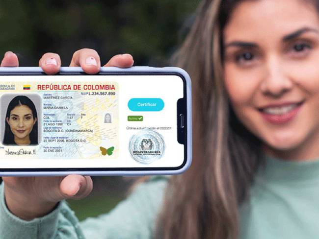 Cédula digital en Colombia