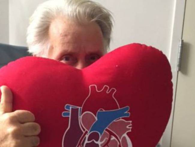 Martin Sheen tras su operación de corazón.