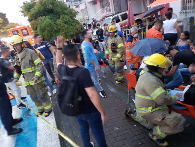 Intoxicación masiva en Pereira - Cuerpo Oficial de Bomberos de Pereira.