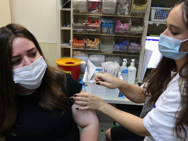 Vacunación en Israel 