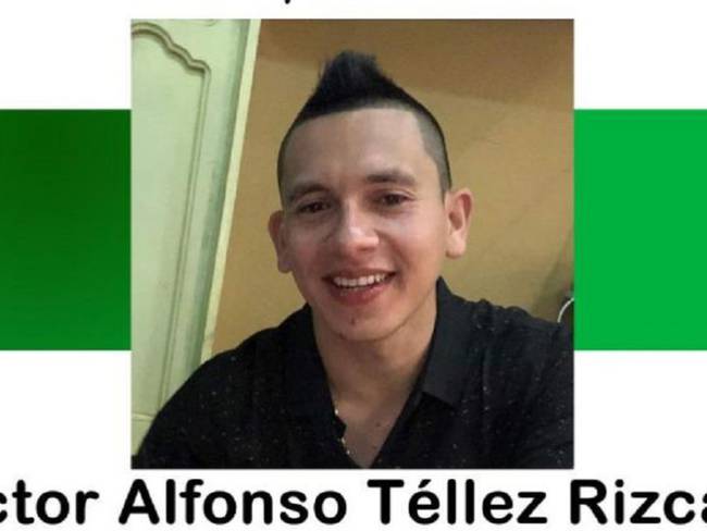 Con sus propios recursos, familiares y amigos de Víctor Alfonso Téllez ofrecieron esta recompensa a quien dé información sobre su ubicación