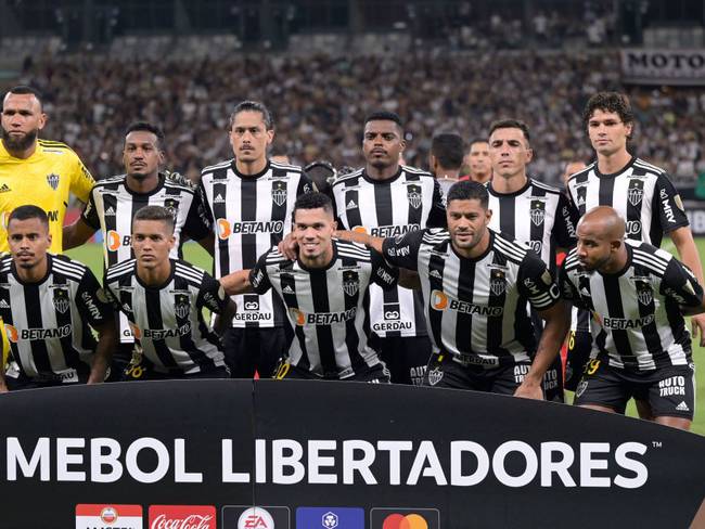Equipo de Atlético Mineiro con el que enfrentó a Carabobo por la fase 2 de la Copa Libertadores (Photo by DOUGLAS MAGNO/AFP via Getty Images)