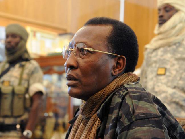 Presidente de Chad, Idriss Déby 