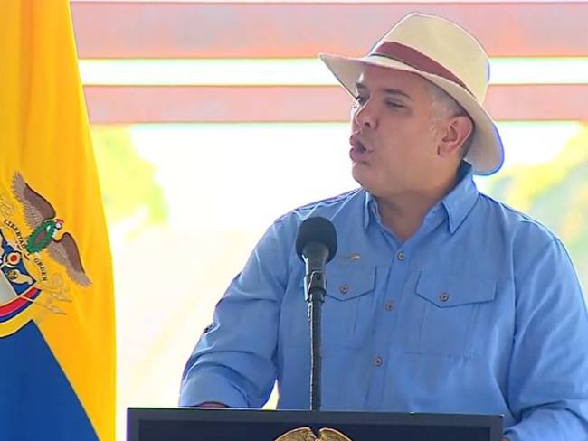 Desde el Huila el presidente Iván Duque invitó a los colombianos a votar este domingo 19 de junio. 