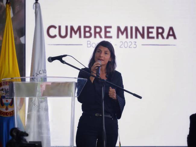 Irene Vélez, ministra de minas y energía