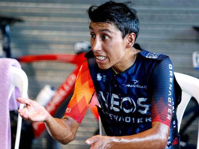 Egan Bernal, ciclista del Ineos Grenadiers (Photo by Maximiliano Blanco/Getty Images)