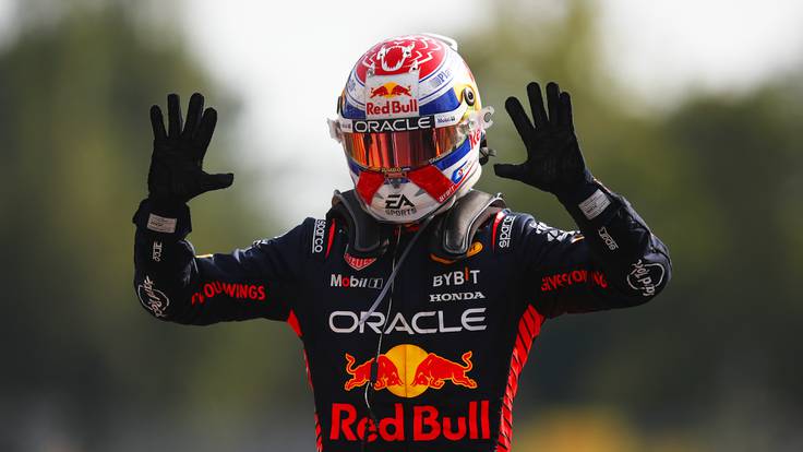 Max Verstappen, ganador del Gran Premio de Italia