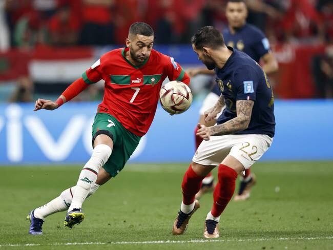 Semifinal del Mundial de Qatar Marruecos vs. Francia (Photo by ANP via Getty Images)