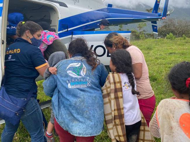 438 afectados por deslizamiento en Dabeiba permanecen en albergues